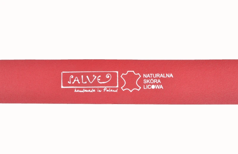 PASEK MĘSKI 4 CM CZERWONY BEZ PRZESZYCIA (2).JPG
