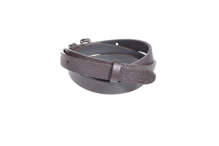 pasek damski 1,5 cm brązowy matowy (1).png