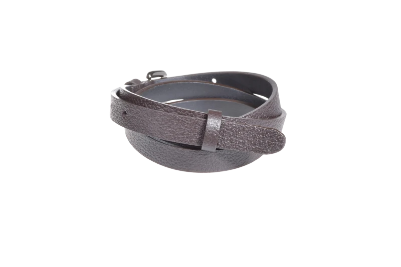 pasek damski 1,5 cm brązowy matowy (1).png
